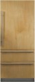 Viking - Professional 7 Series 20 Cu. Ft. Bottom-Freezer Built-In Refrigerator - Custom Panel Ready