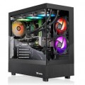 Thermaltake - LCGS View 9870T-270 Gaming Desktop AMD Ryzen 7 9800X3D, 32GB Memory, NVIDIA GeForce RTX 5070 Ti, 2TB NVMe M.2 - Black
