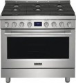 Fisher & Paykel - 4.9 Cu. Ft. Freestanding Gas Convection Range - Brushed Stainless SteelOR36SDG4X1/6266030
