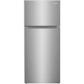 Frigidaire - 16.0 Cu. Ft. Top Freezer Refrigerator - Stainless Steel
