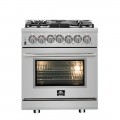 Forno Appliances - Massimo 4.32 Cu. Ft. Freestanding Dual Fuel Range
