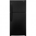 Frigidaire - 20 Cu. Ft. Garage Ready Top Freezer Refrigerator - Black
