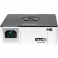 AAXA - M6 1080p Pico DLP Projector - Black/White