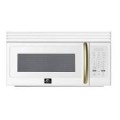 Forno Appliances - Scalo 1.6 Cu. Ft. Over-the-Range Microwave with Sensor Cooking and Auto-Defrost - White