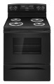 Amana - 4.8 Cu. Ft. Freestanding Electric Range - Black