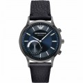 Emporio Armani - Connected Hybrid Smartwatch 43mm Stainless Steel - Gunmetal stainless steel