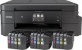 Brother - INKvestment MFC-J985DW XL Wireless All-In-One Printer - Black