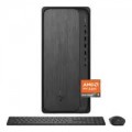 HP - OmniDesk Desktop - AMD Ryzen 7 - 16GB DDR5 Memory - 1TB SSD - Gray Wood