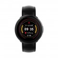 MyKronoz - ZeRound2HR Smartwatch 45mm Brushed Black - Brushed Black with Black Leather Band