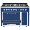 Viking - Tuscany 6.2 Cu. Ft. Freestanding Double Oven Dual Fuel True Convection Range - Cypress Green