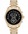 Michael Kors - Gen 5 Bradshaw Smartwatch 44mm Stainless Steel - Tri-Tone Pavé With Stainless Steel Band