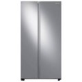 Samsung - 23 cu. ft. Counter Depth Side-by-Side Refrigerator with WiFi and All-Around Cooling - Stainless steel