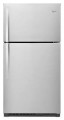 Amana - 14.4 Cu. Ft. Top-Freezer Refrigerator with Dairy Bin - White-6580889
