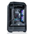 Thermaltake - LCGS Reactor 7897X Gaming Desktop AMD Ryzen 7 7800X3D, 32GB Memory, Radeon RX 9070 XT, 2TB SSD NVMe M.2 - Black