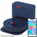 bObsweep - Dustin Wi-Fi Connected Self-Emptying Robot Vacuum and Mop - Navy