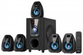 beFree Sound - 5.1-Channel Speaker System - Black/Blue