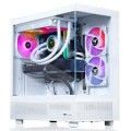 Thermaltake - LCGS View 7897XS-270 Gaming Desktop AMD Ryzen 7 7800X3D, 32GB Memory, AMD Radeon RX 9070 XT, 1TB SSD NVMe M.2 - Snow
