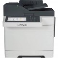 Lexmark - CX517de Color All-In-One Printer - White