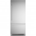 Bertazzoni Professional Series 17.7 Cu. Ft. Bottom-Freezer Built-In Refrigerator - Stainless steel