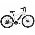 GOTRAX CTI Step Over Electric Bike w/ 40.5mi Max Operating Range and 20mph Max Speed - WHITE