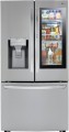 LG - 29.7 Cu. Ft. French Door-in-Door Refrigerator with Craft Ice - PrintProof Stainless Steel