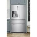 Whirlpool - 24.5 Cu. Ft. 4-Door French Door Refrigerator - Fingerprint Resistant Stainless Steel