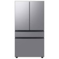 Samsung - Bespoke 29 cu. ft. 4-Door French Door Refrigerator with Inner Beverage Center™ & FlexZone™ Drawer - Stainless Steel
