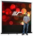 Elite Screens Reflexion Series Portable Projector Screen - Black