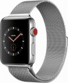 Apple Watch Series 3 (GPS + Cellular), 42mm Stainless Steel Case with Milanese Loop - Stainless Steel