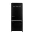 Unique Appliances - Classic Retro 30 in 17.7 cu. ft. Frost Free Retro Bottom Freezer Refrigerator - Midnight Black