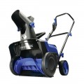 Snow Joe - 24V-X2-SB15 48-Volt iON+ Cordless Snow Blower Kit | 15-Inch | W/ 2 x 4.0-Ah Batteries and Charger - Blue