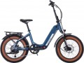 Aventon - Sinch.2 Foldable Ebike w/ 55 miles Max Operating Range and 20 mph Max Speed - One size - Sapphire