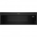 Whirlpool - 1.1 Cu. Ft. Low Profile Over-the-Range Microwave Hood Combination - Black