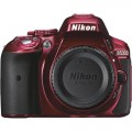 Nikon - D5300 DSLR Camera (Body Only) - Red