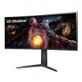 LG - UltraGear 34” Nano IPS Curved 21:9 WQHD G-SYNC Ultimate Monitor with VESA DisplayHDR 600 (HDMI, DisplayPort, USB x2) - Black