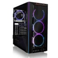 CLX - SET Gaming Desktop - Intel Core i5 10600KF - 16GB Memory - GeForce RTX 3060 - 500GB NVMe M.2 SSD + 3TB HDD - Black