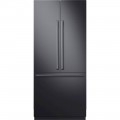 Samsung - Chef Collection 21.3 Cu. Ft. French Door Built-In Refrigerator - Matte Black Stainless