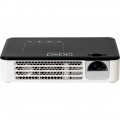 AAXA - P300 Neo 720p Wireless Smart DLP Projector - Black/White