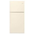 Whirlpool - 19.2 Cu. Ft. Top-Freezer Refrigerator - Biscuit