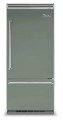 Viking - 5 Series Quiet Cool 20.4 Cu. Ft. Bottom-Freezer Built-In Refrigerator - Eucalyptus--6631297