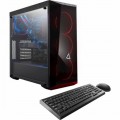 CybertronPC - CLX SET Desktop - Intel Core i7-8700K - 16GB Memory - NVIDIA GeForce GTX 1070 - 240GB Solid State Drive + 2TB Hard Drive - Black/Red