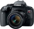 Canon - EOS Rebel T7i DSLR Camera with EF-S 18-55mm IS STM Lens - Black