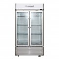 Premium Levella - 18 FT³ VERTICAL REFRIGERATOR DISPLAY - Silver