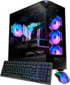 iBUYPOWER - iBUYPOWER- Element 9 Pro Black Gaming Desktop PC- Intel Ultra 7 265KF, NVIDIA GeForce RTX 5070 12GB, 32GB RAM, 2TB SSD - Black