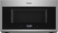 Whirlpool - 1.9 Cu. Ft. Convection Over-the-Range Microwave - Stainless steel