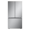 LG - 25.1 Cu. Ft. French Door Counter-Depth MAX Smart Refrigerator with Zero Clearance Hinge System - Stainless Steel