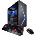 iBUYPOWER - Gaming Desktop - AMD Ryzen 5-Series - 8GB Memory - NVIDIA GeForce GTX 1650 - 240GB Solid State Drive - Black