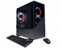 CyberPowerPC - Gaming Desktop - AMD Ryzen 5 1400 - 8GB Memory - AMD Radeon RX 560 - 256GB Solid State Drive - Black