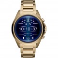 Armani Exchange - Connected Smartwatch 48mm Stainless Steel - Gold Stainless Steel