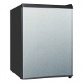 Equator-Midea - 2.4 Cu. Ft. Mini Fridge - Stainless steel